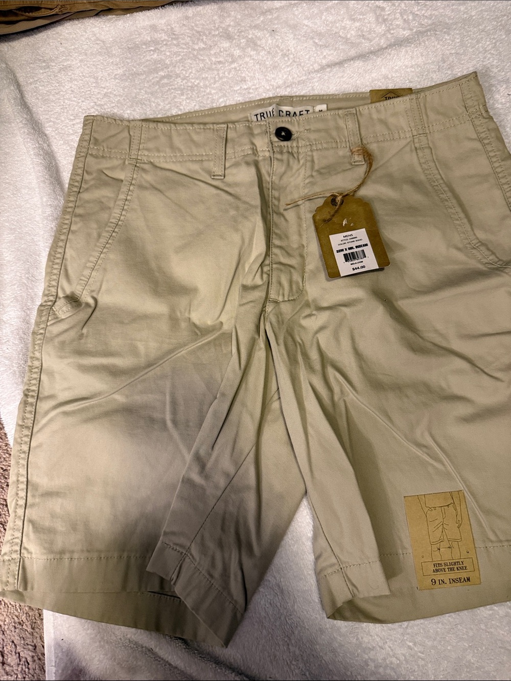 True Craft Men’s Chino Pants - Olive Green - Picture 7 of 8